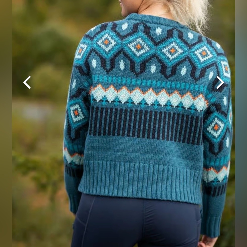 Kari Traa Molster Knit Sweater Wool Blend - Picture 4 of 8